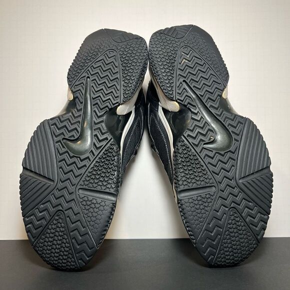 VTG 2003 Mens NIKE Black Leather Athletic Shoes / Size 11 - Picture 7 of 9